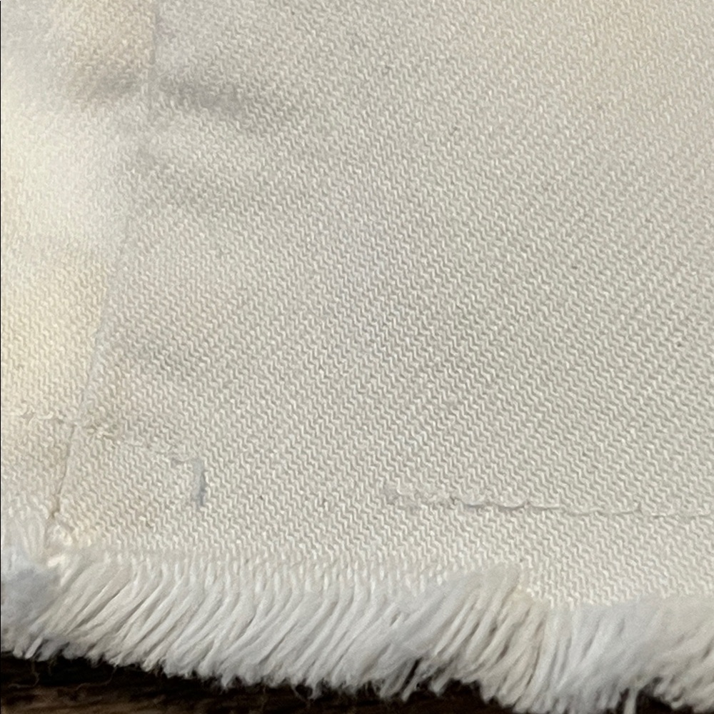 Tommy Bahama White Ella Twill Mini Jean/Denim Skirt Size 12 - Picture 14 of 16